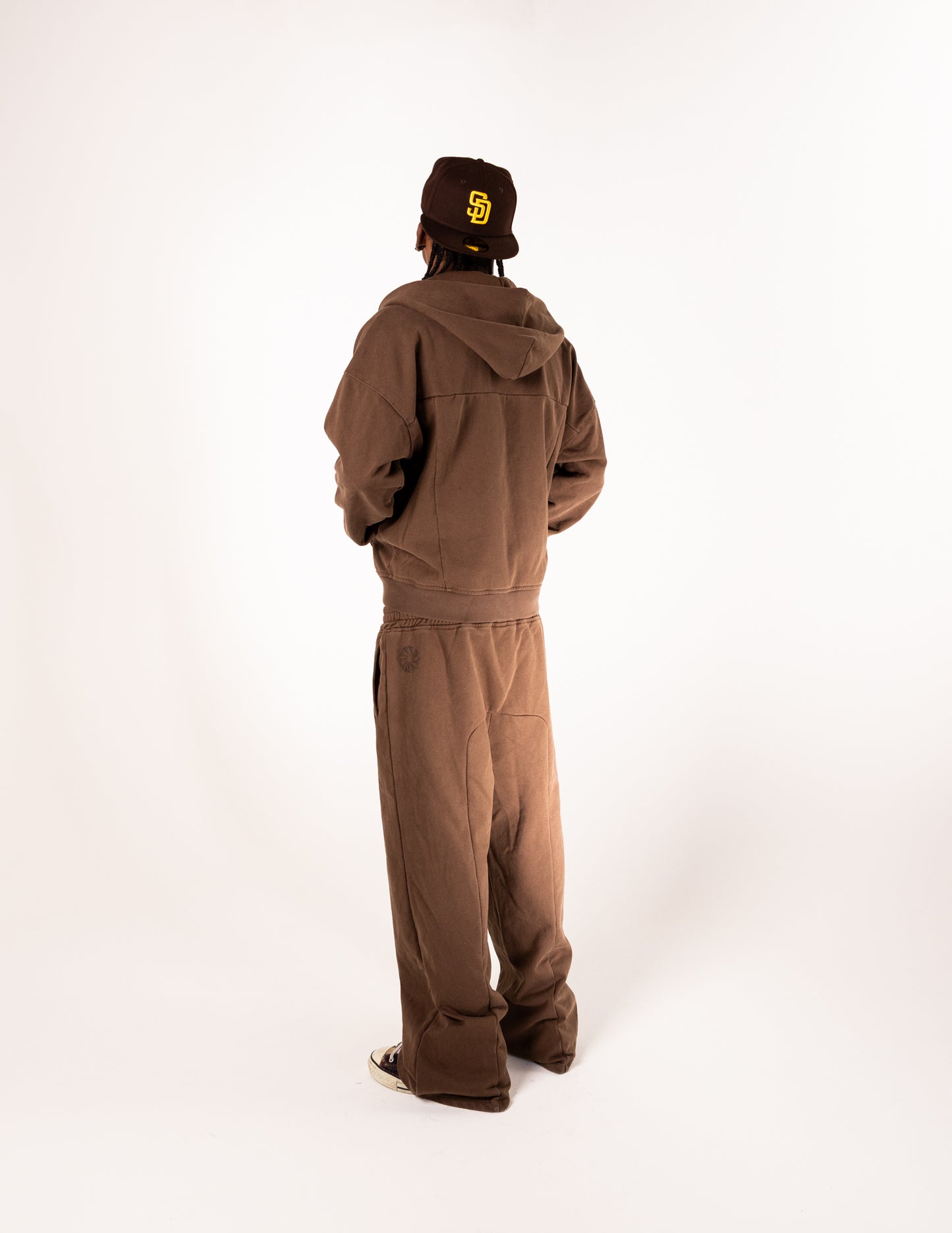 "MOCHA" ZIP UP JACKET