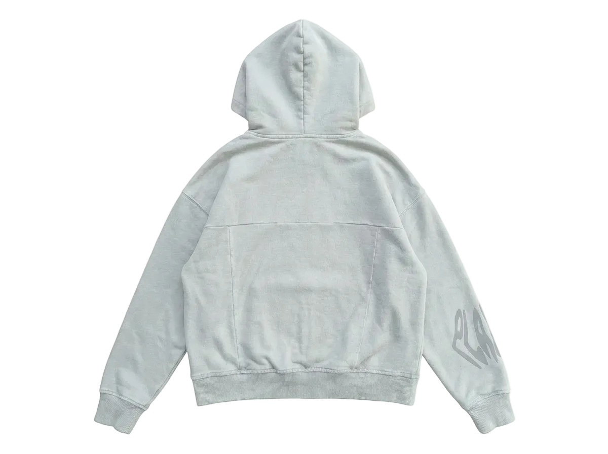 "LIVID GREY" ZIP UP JACKET