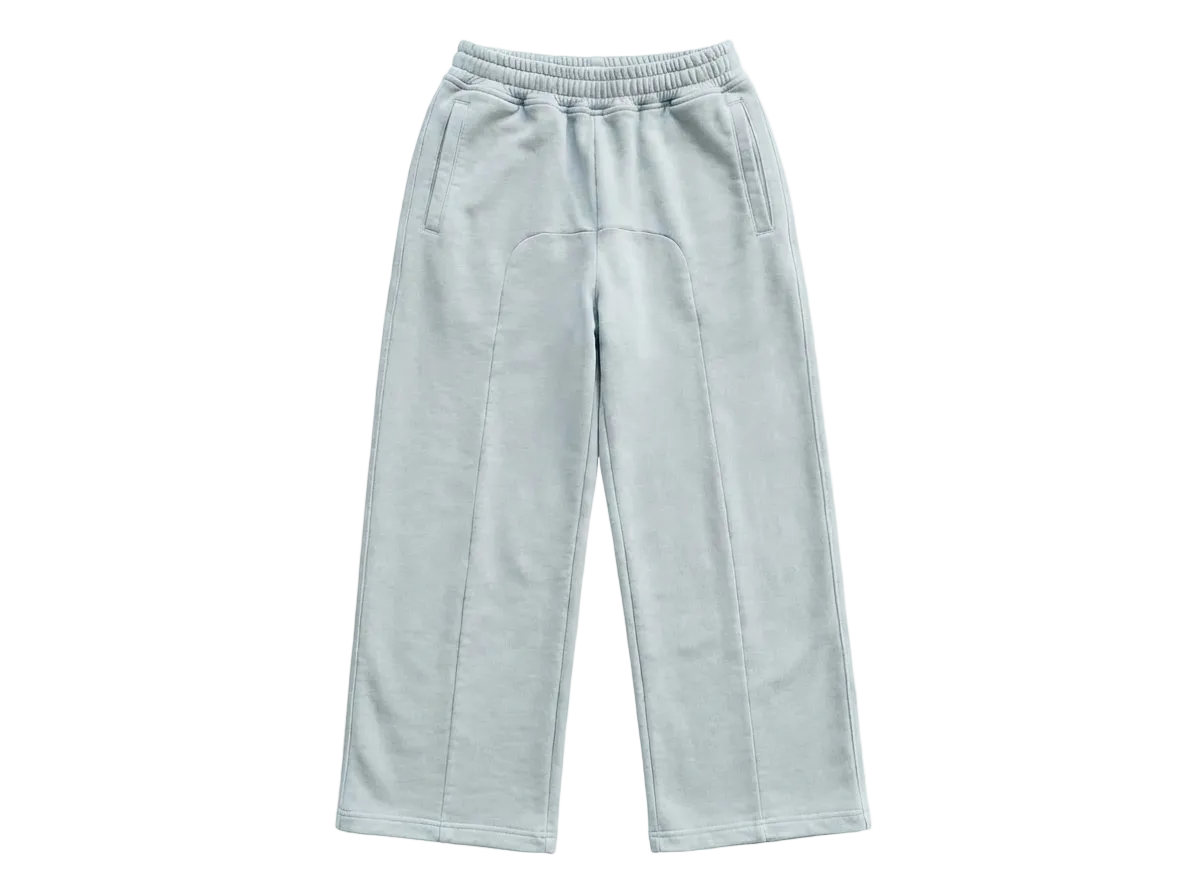 "LIVID GREY" WIDE LEG SWEATS