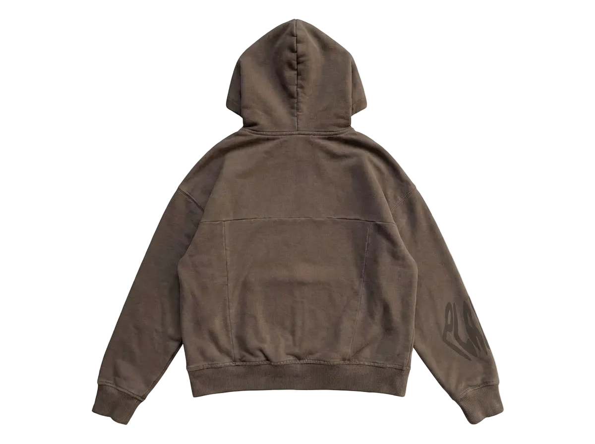 "MOCHA" ZIP UP JACKET