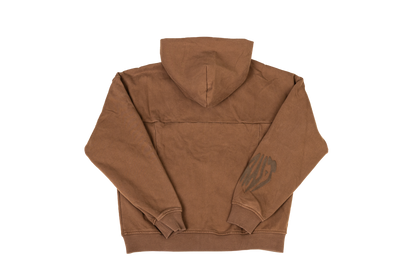 "MOCHA" ZIP UP JACKET