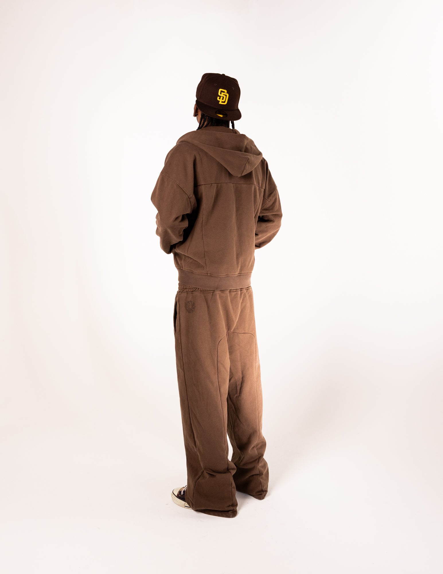 "MOCHA" ZIP UP JACKET