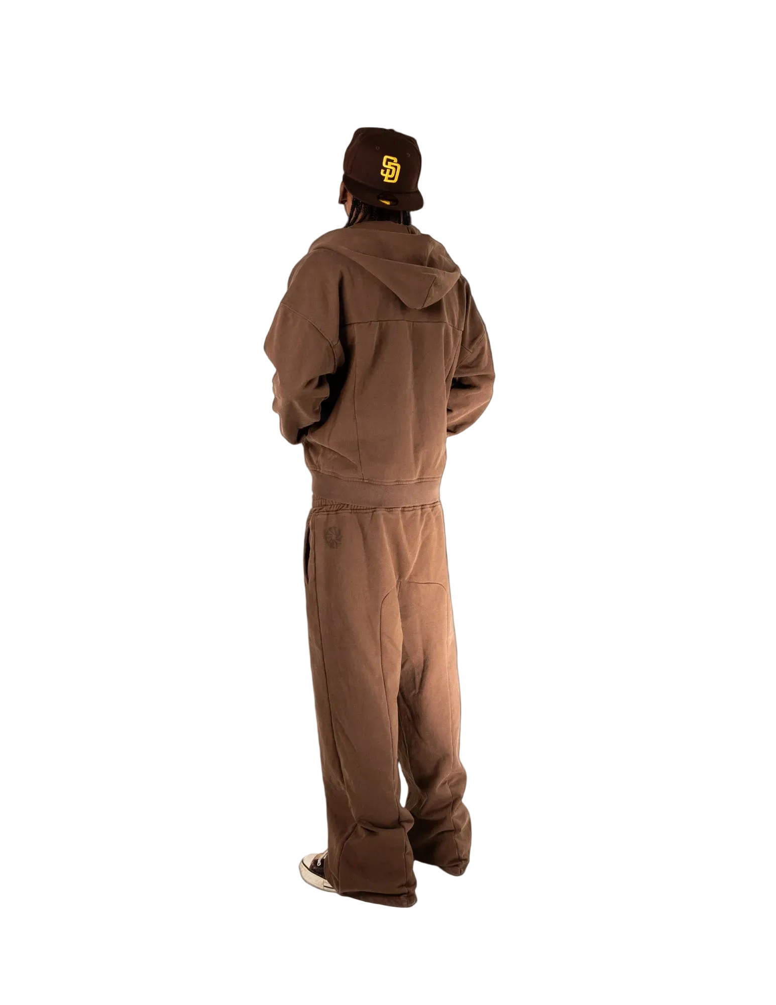 "MOCHA" WIDE LEG SWEATS