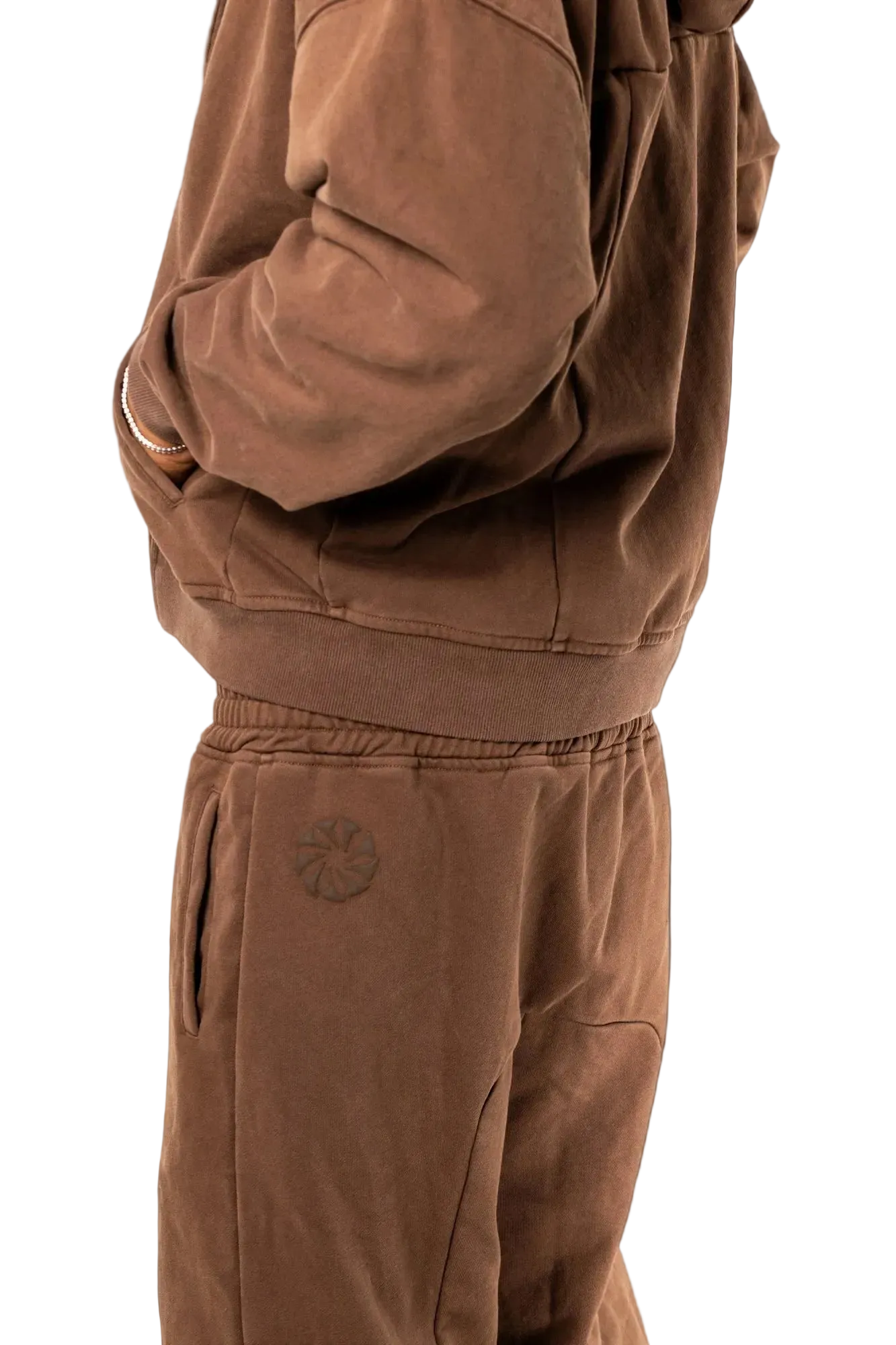 "MOCHA" WIDE LEG SWEATS