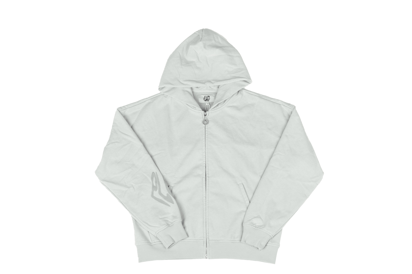 "LIVID GREY" ZIP UP JACKET