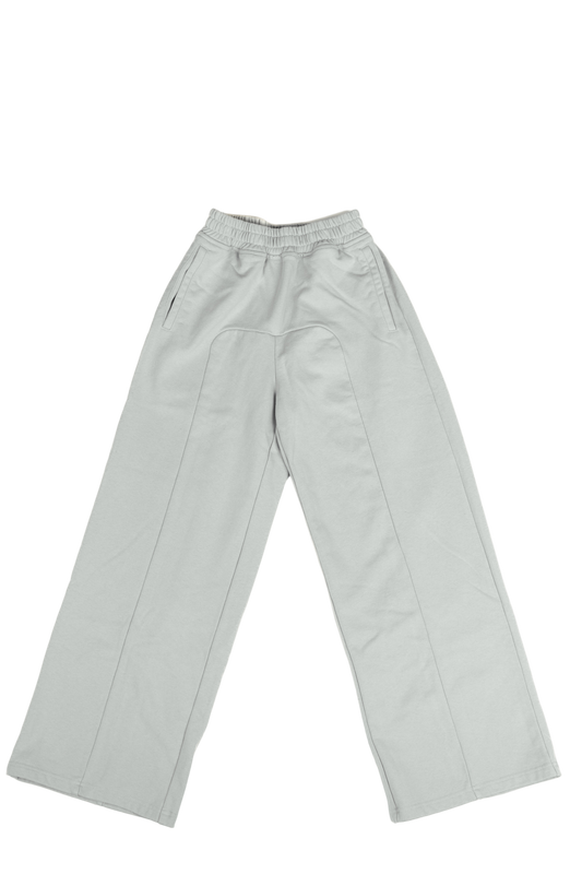 "LIVID GREY" WIDE LEG SWEATS